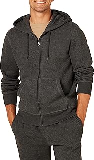 Amazon Essentials Men's Full Zip Fleece Hoodie (Available in Plus Size)