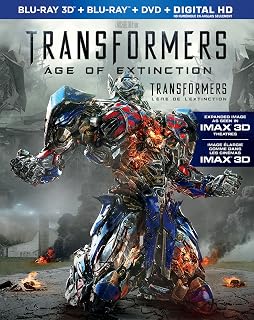 Transformers: Age of Extinction [Blu-ray 3D + Blu-ray + DVD + Digital HD]