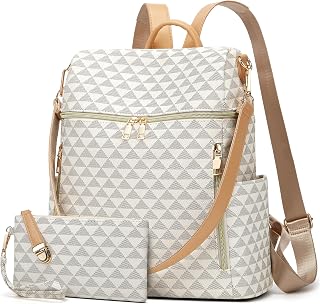 Makes Backpack Purse for Women PU Leather Casual Backpack Daily Travel Bag