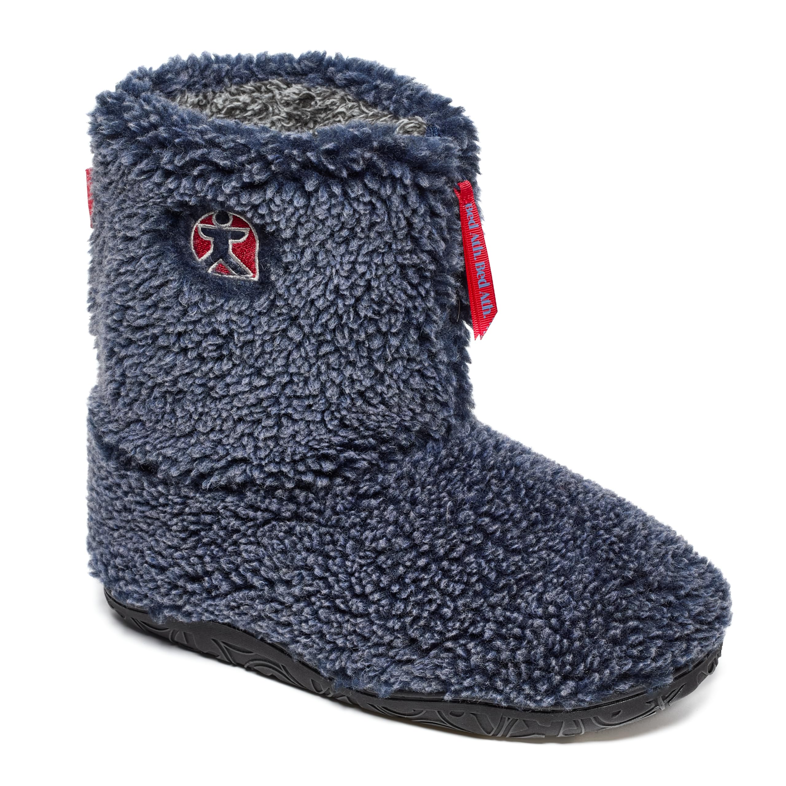 Bedroom Athletics Mens Gosling Snow Tipped Sherpa Slipper Boot Soft Warm Zip Mem