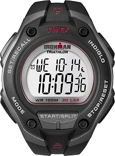 Timex Men's Digital Dial Resin Strap Wrist Watch