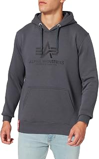 Alpha Industries Herren Basic Hoody Kapuzenpullover (1er Pack)
