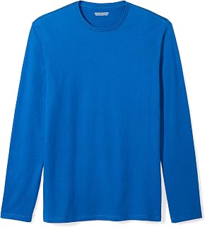 Amazon Essentials Herren Langärmeliges T-Shirt, Schmale Passform