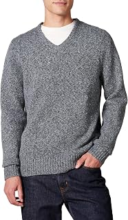 Amazon Essentials Mens Long-Sleeve Soft Touch V-Neck Sweater Sweater