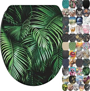 Sanilo Soft Close Toilet Seat, Great Choice of Beautiful Toilet Seats Made of Sturdy and High Quality Wood (Palmdream)