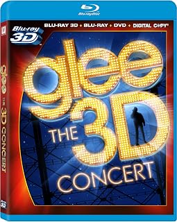 Glee: The 3D Concert [Blu-ray 3D + Blu-ray + DVD + Digital Copy]