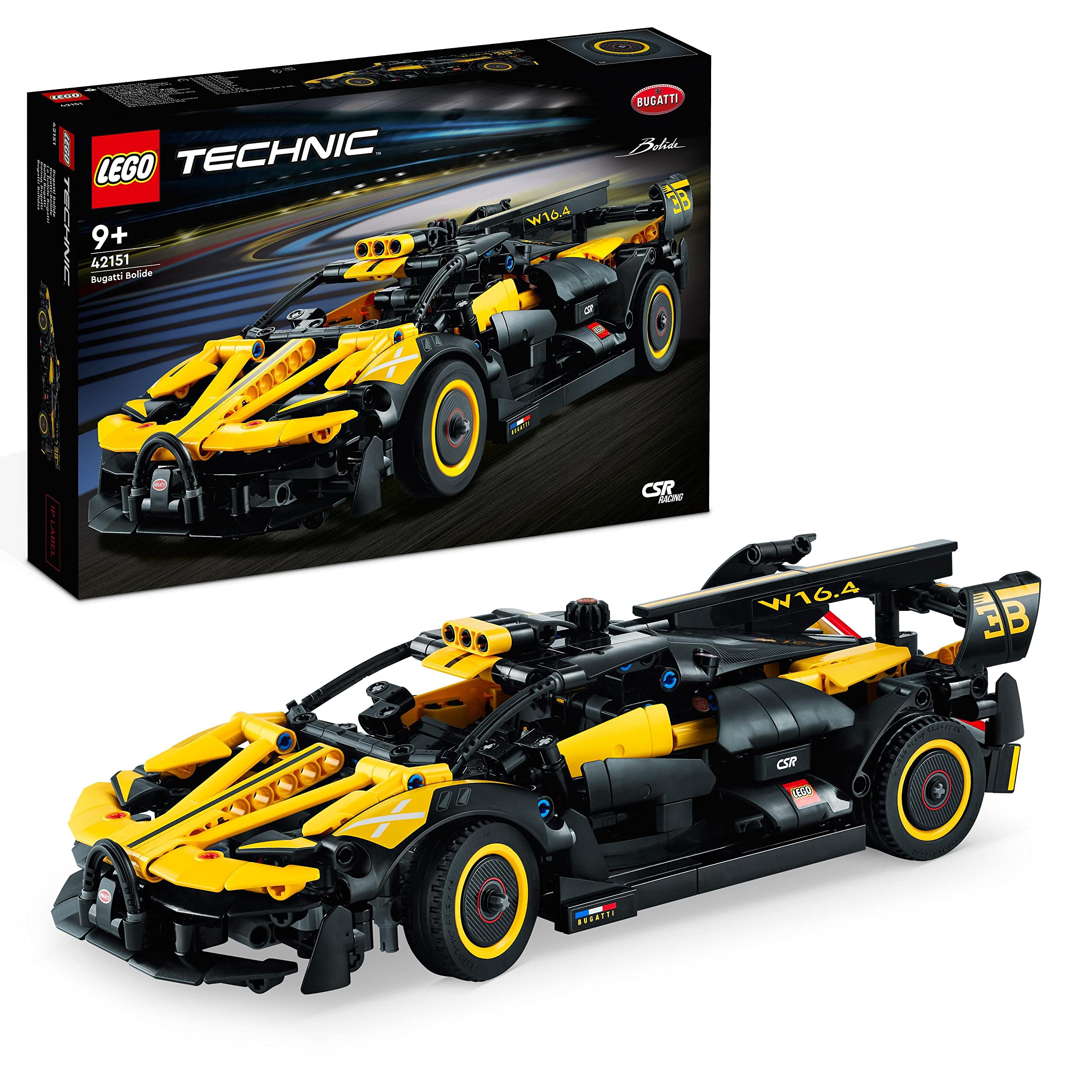 LEGO 42151 Technic Bugatti Car Toy Car Racing Model Car Collectible Iconic Vehic