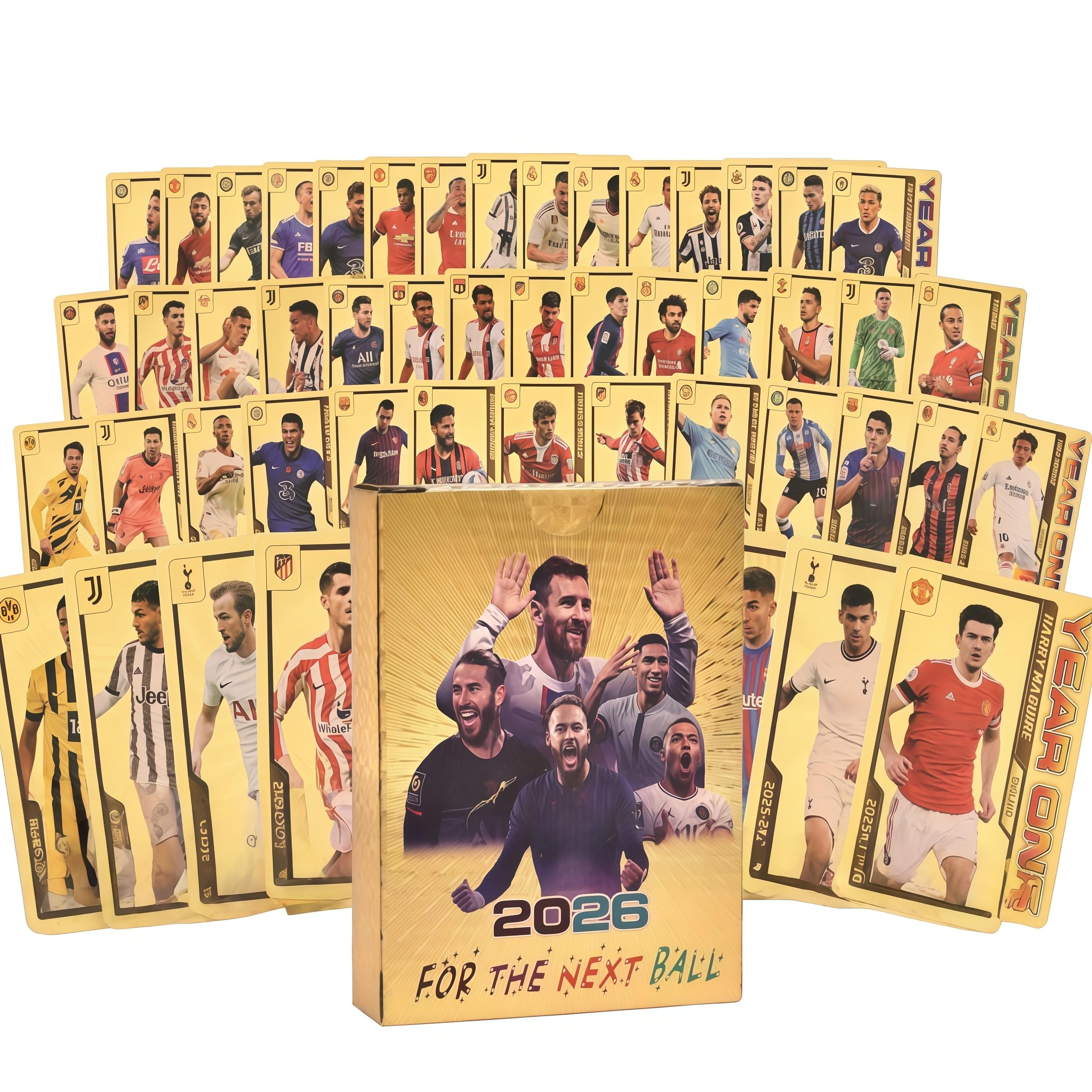 2026 World Cup Soccer Star Cards Champions Leagues Football Trading Card, Soccer