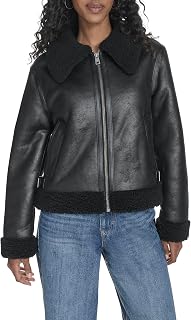 Levi's Women's Faux Shearling Aviator Jacket