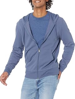 Amazon Essentials Men's Lightweight Standard Fit Full Zip Hoodie