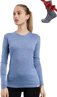Merino.tech 100% Merino Wool Sweaters Women & Socks - All-Season