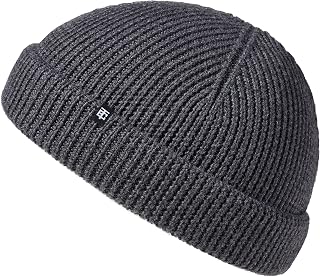 Enter the Complex Unisex Adult Men and Women Fisherman Beanie Hat, Knit Beanie, 100% Merino Wool One Size