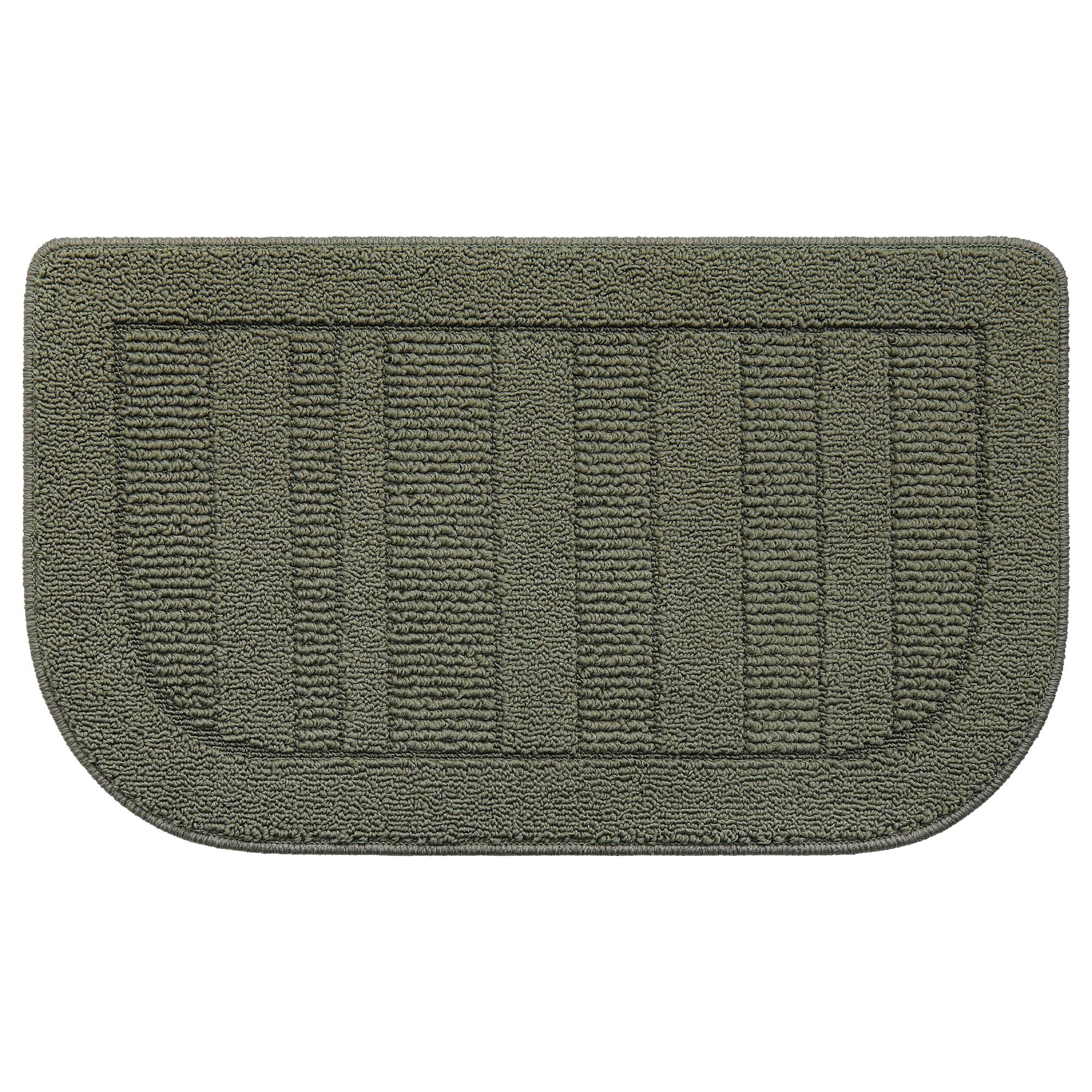 BEQHAUSE 30x18 Inch Kitchen Rugs Non Slip Washable Kitchen Sink Rug, Green | Dur