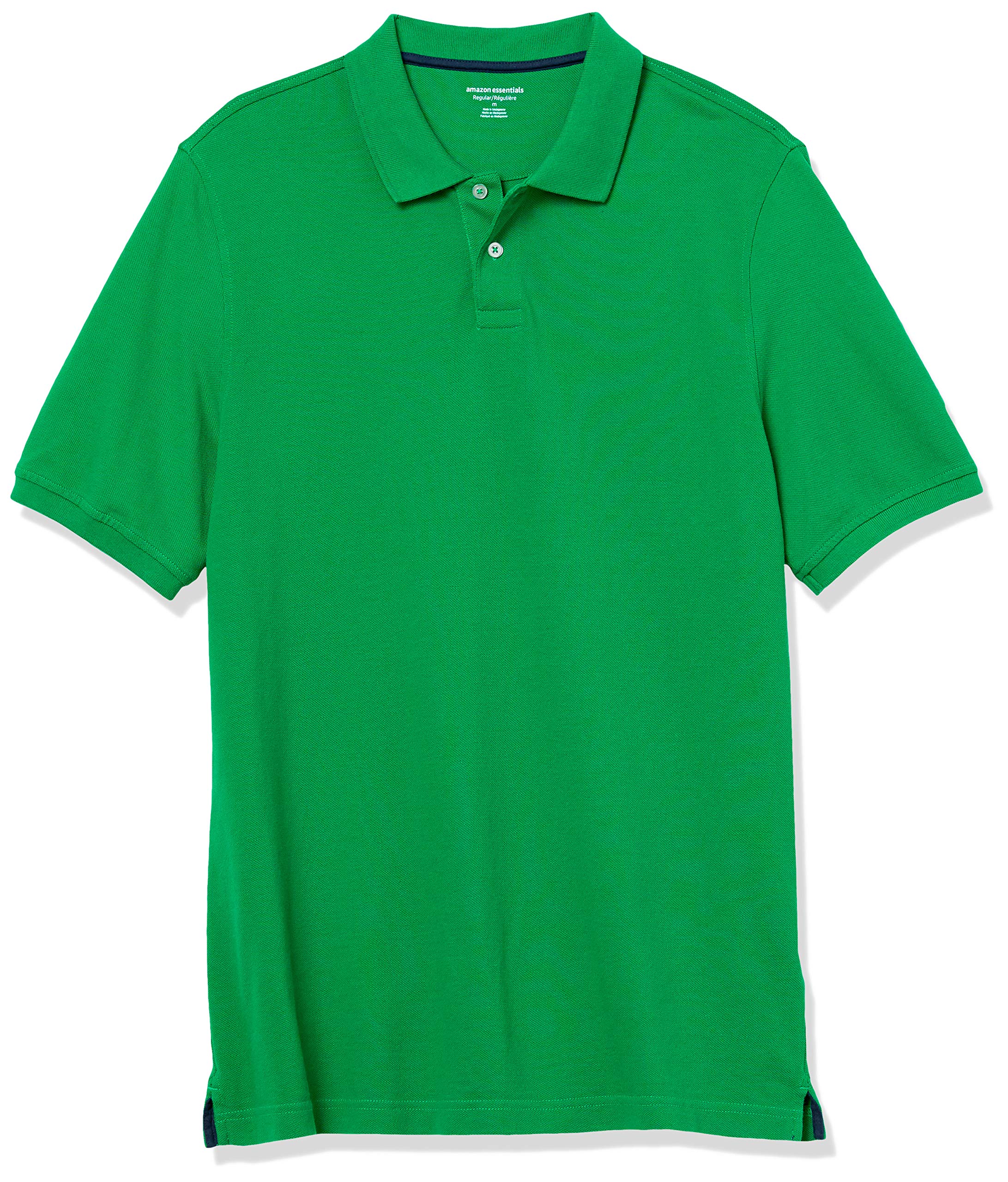 Amazon Essentials Men's Classic Fit Cotton Pique Short Sleeve Polo Shirt (Availa