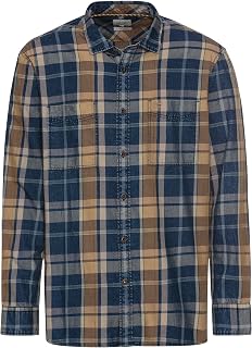 camel active Men's Checked Shirt
