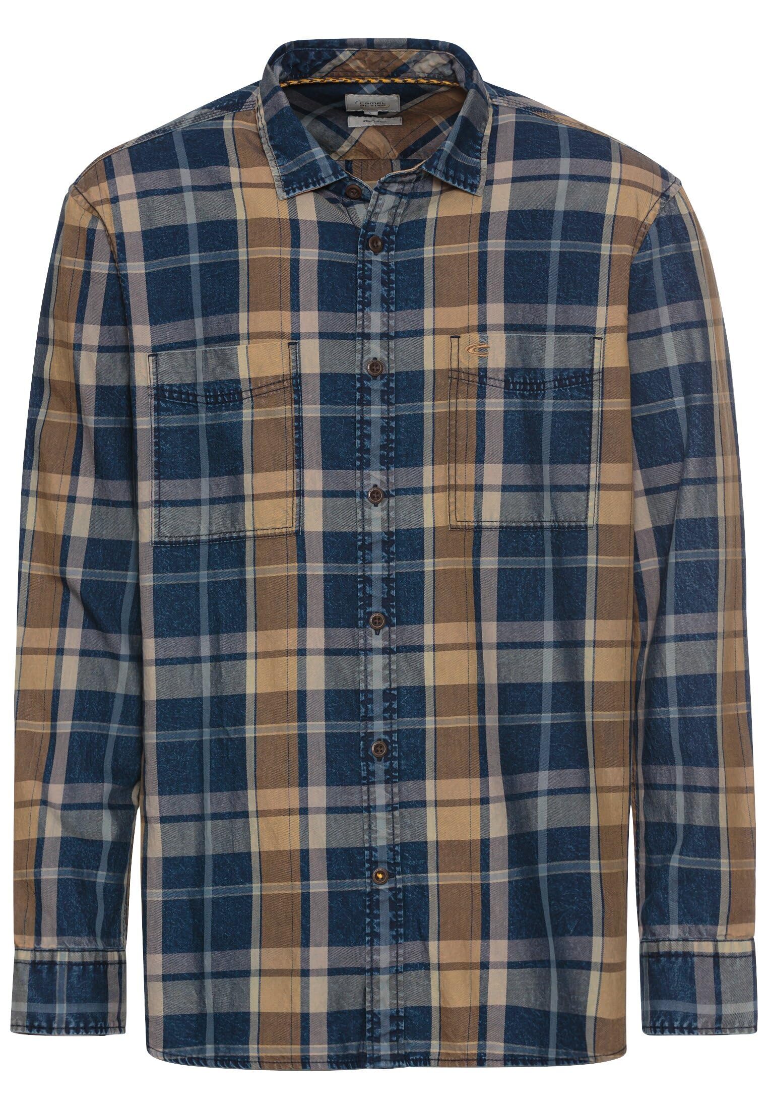 camel active Men's Checked Shirt
