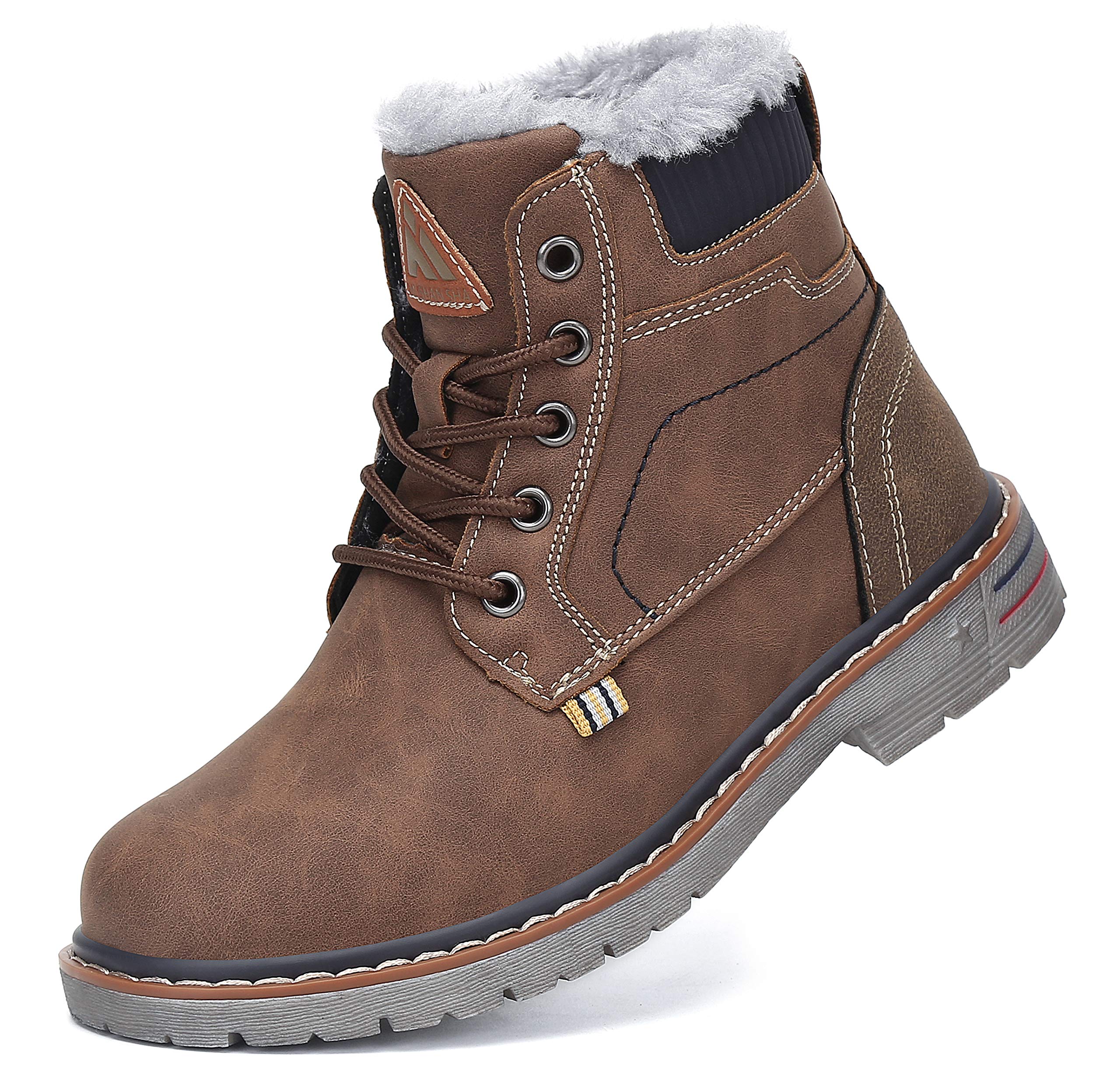 Mishansha Children's Winter Boots Shoes Boys Girls 7-4 UK