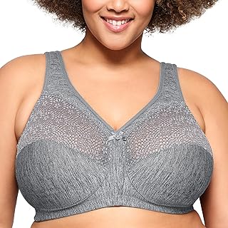 Glamorise フルカップブラMagiclift Moisture Control Bra Wirefree #1064レディース