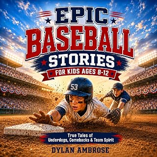 Epic Baseball Stories for Kids Ages 8-12: True Tales of Underdogs, Unsung Heroes, and Incredible Comebacks to Build Character, Courage, and Team Spirit (Epic Sports Stories, Book 4)