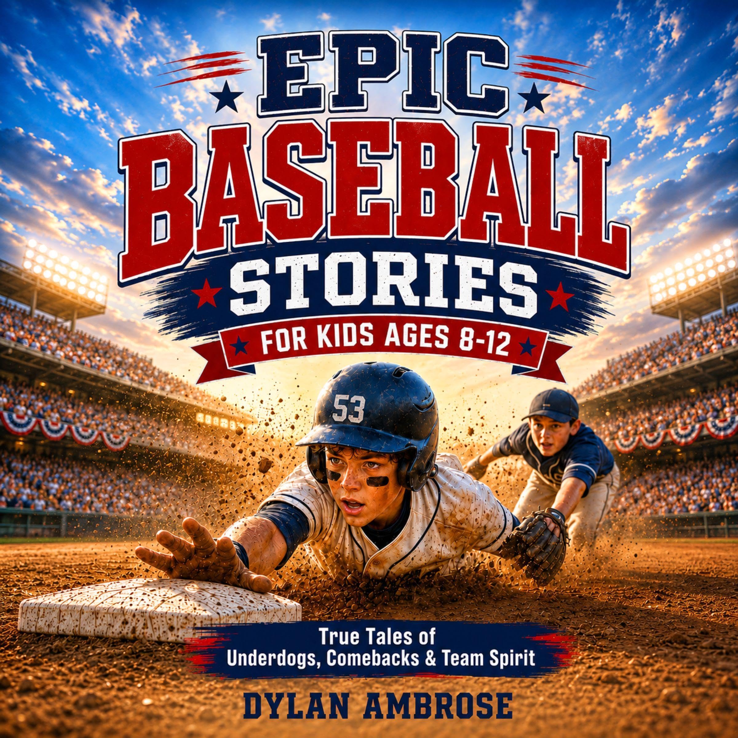 Epic Baseball Stories for Kids Ages 8-12: True Tales of Underdogs, Unsung Heroes