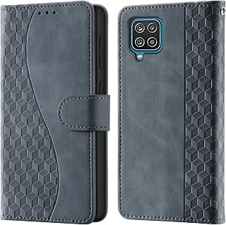 Cover for Samsung Galaxy A12 wallet case Grey