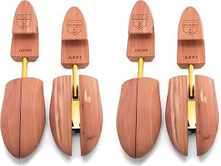 HOUNDSBAY Cedar Shoe Tree, Shoe Trees for Men & Women - Shaper & Stretcher