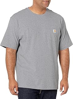 Carhartt (カーハート) Men's K87 Workwear Pocket Short Sleeve T-Shirt (Regular and Big & Tall Sizes)