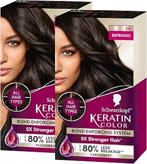 Schwarzkopf Keratin Color Permanent Hair Color