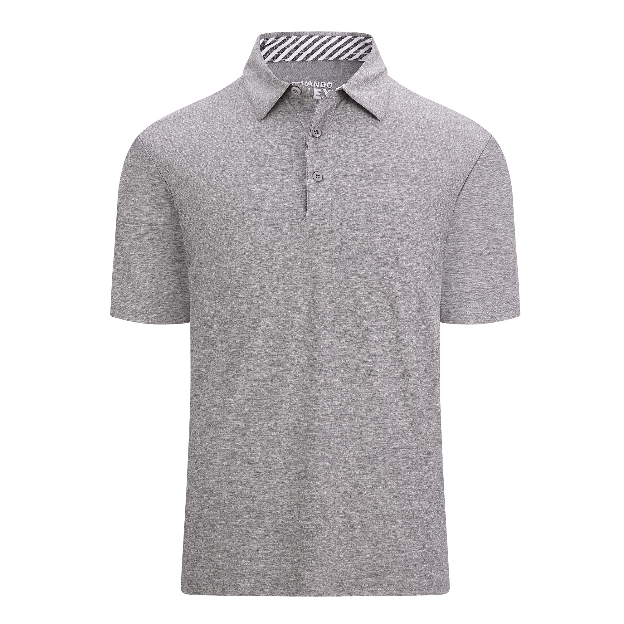 Alex Vando Mens Golf Polo Shirt Short Sleeve Breathable Casual Polo Shirt for Me