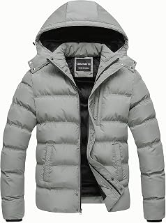 Men's Puffer Jacket Waterproof Winter Parka jacket Warm Thicken Ski Coat