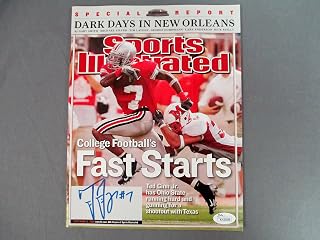Ted Ginn Jr. Signed Sports Illustrated Magazine Ohio State September 12, 2005 Issue JSA COA