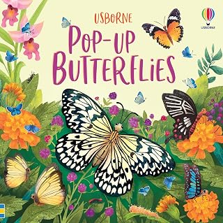 Pop-Up Butterflies: Beautiful Interactive Pop-Up Butterflies for Young Kids