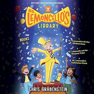 Mr. Lemoncello's Library: Books 4-6: Mr. Lemoncello's All-Star Breakout Game; Mr. Lemoncello and the Titanium Ticket;Mr. Lemoncello's Fantabulous Finale