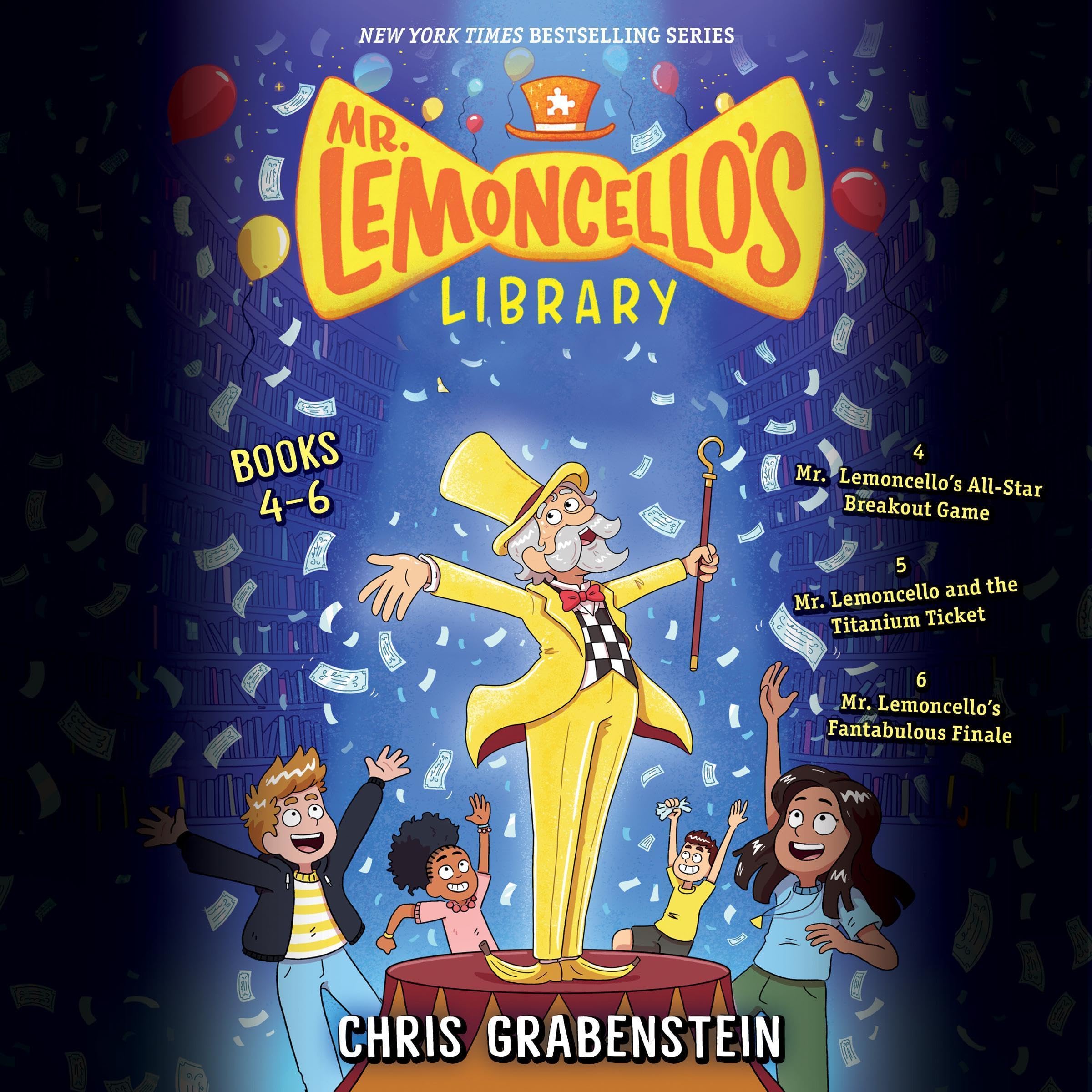 Mr. Lemoncello's Library: Books 4-6: Mr. Lemoncello's All-Star Breakout Game; Mr