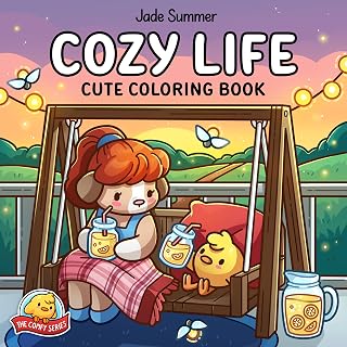 Cozy Life: Cute Coloring Book (The Comfy Series)
