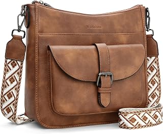 Crossbody Bags for Women Anti Theft Leather Hobo Shoulder Purses