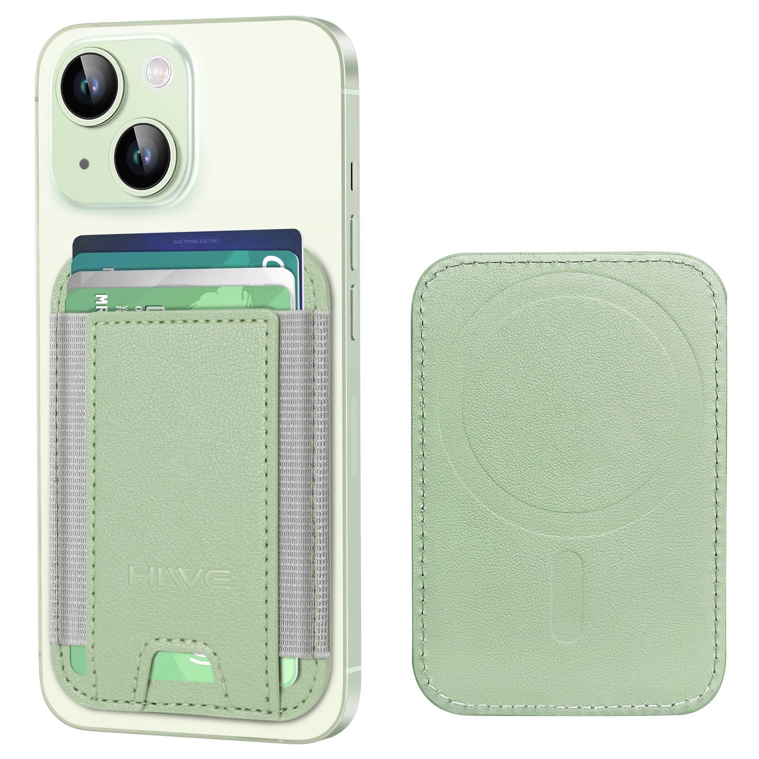 HiWe for MagSafe Wallet, 7 Cards Holder, RFID Blocking, Stronger Magnets