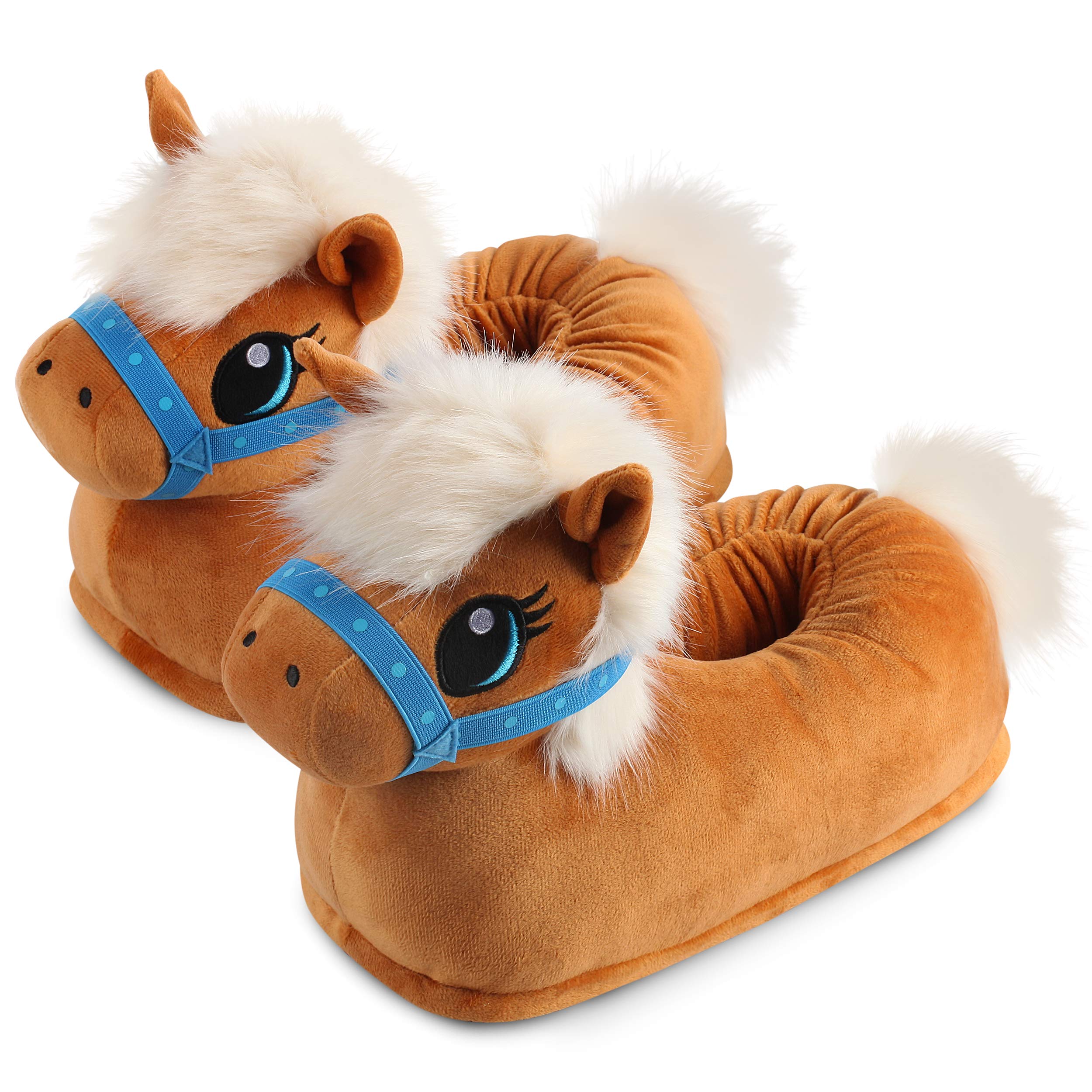 corimori 1847 (Various Animal Designs) Animal Shaped Plush Booties, Carpet Slipp