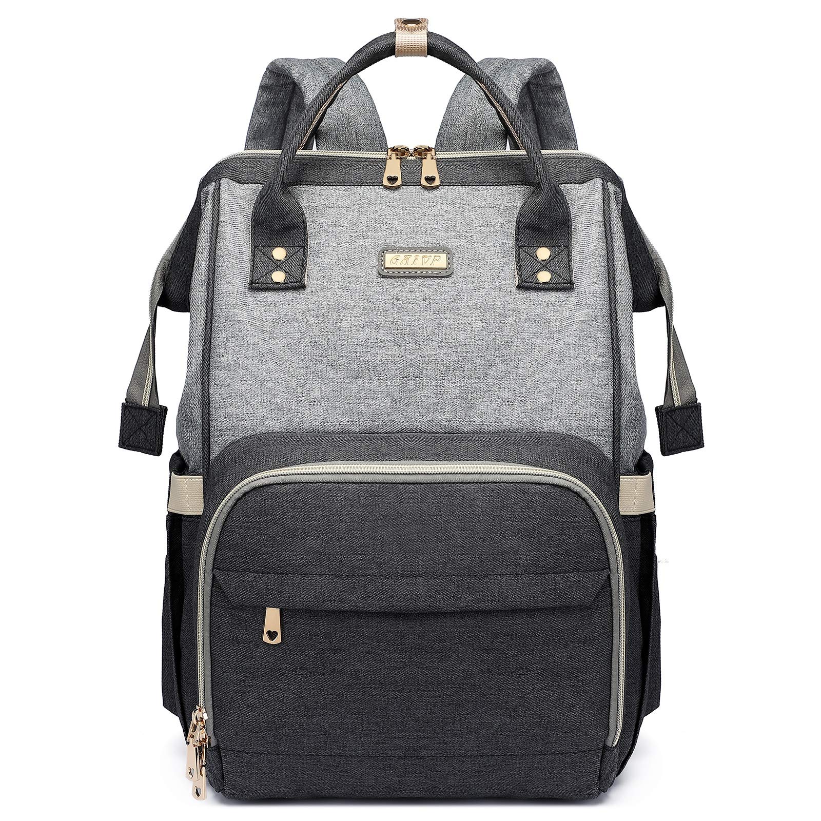 GAIVP Diaper Bag Backpack for Women, Baby Bags for Girls,Diaper Bag with Changin