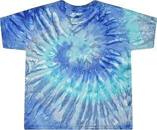 Colortone 幼児用タイダイTシャツ 男の子と女の子向け - 小さなお子様用のタイダイ半袖Tシャツ