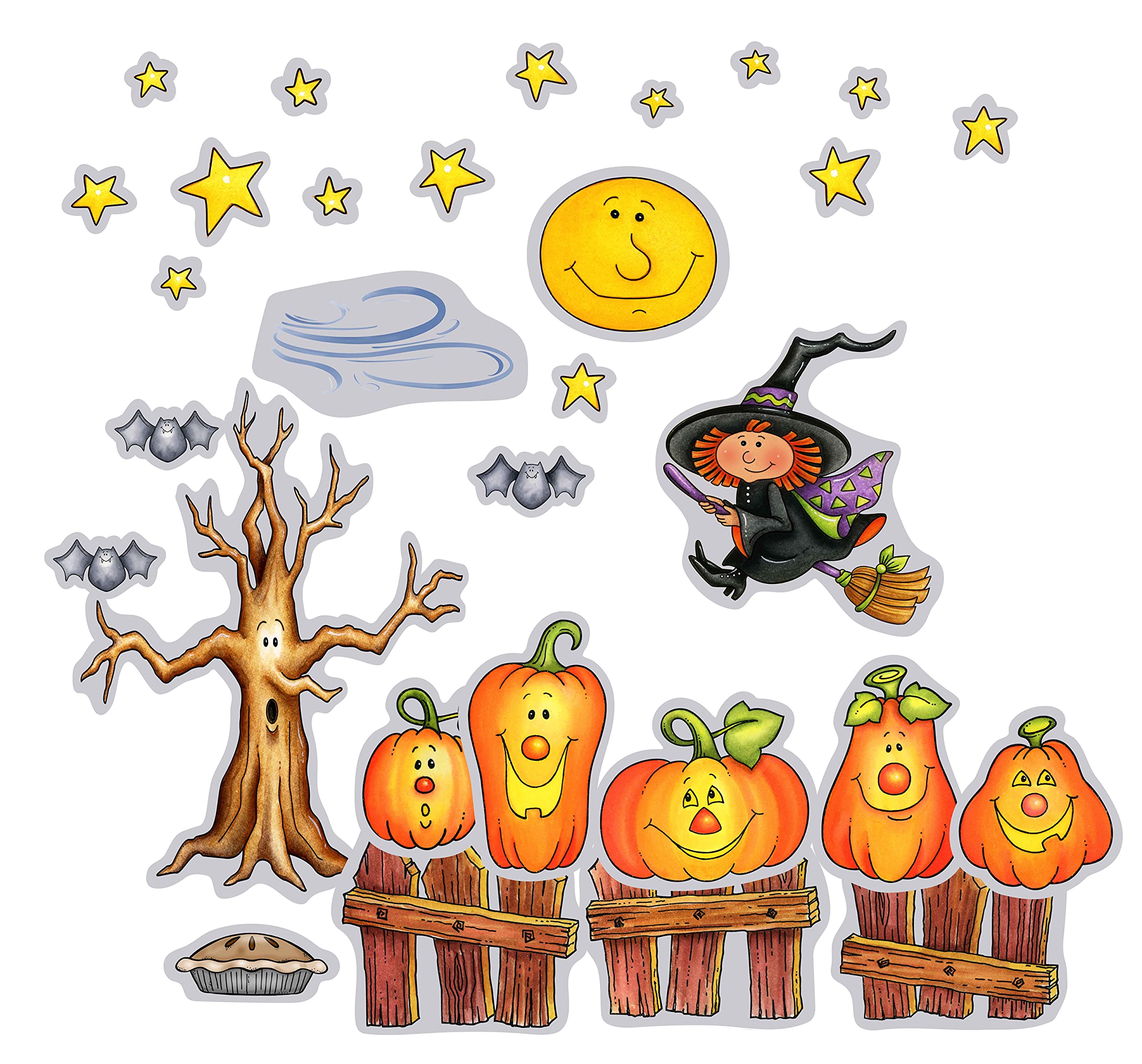 Five Little Pumpkins 28 PC Large Felt Flannel Board Set Halloween | Safety teste