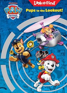 Nickelodeon PAW Patrol Chase, Skye, Marshall, and More! - Pups to the Lookout! Look and Find Activity Book - PI Kids