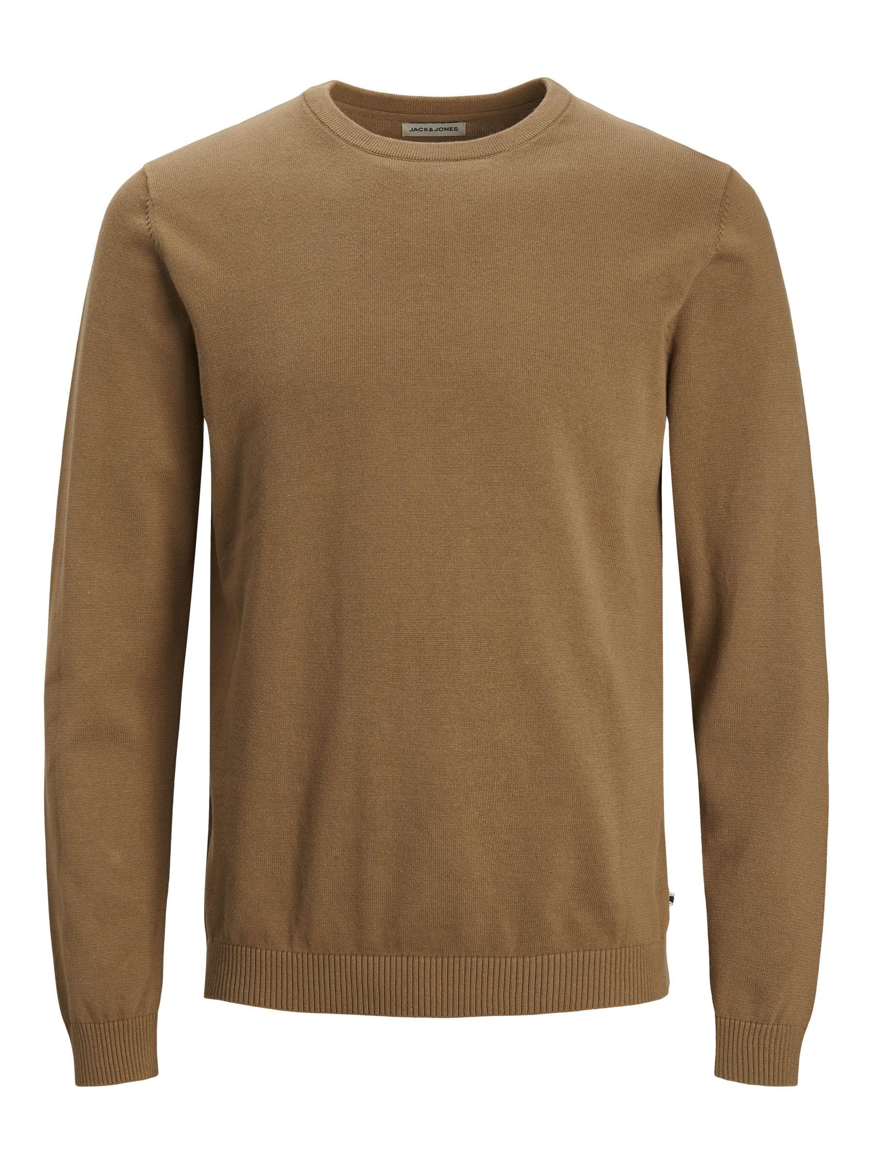 JACK & JONES Plain Knitted Pullover