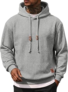 COOFANDY SWEATER メンズ US サイズ: Large カラー: グレー