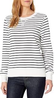 Amazon Essentials Ladies Fleece Pull Over Crew Neck Sweatshirt (Plus Size Available)