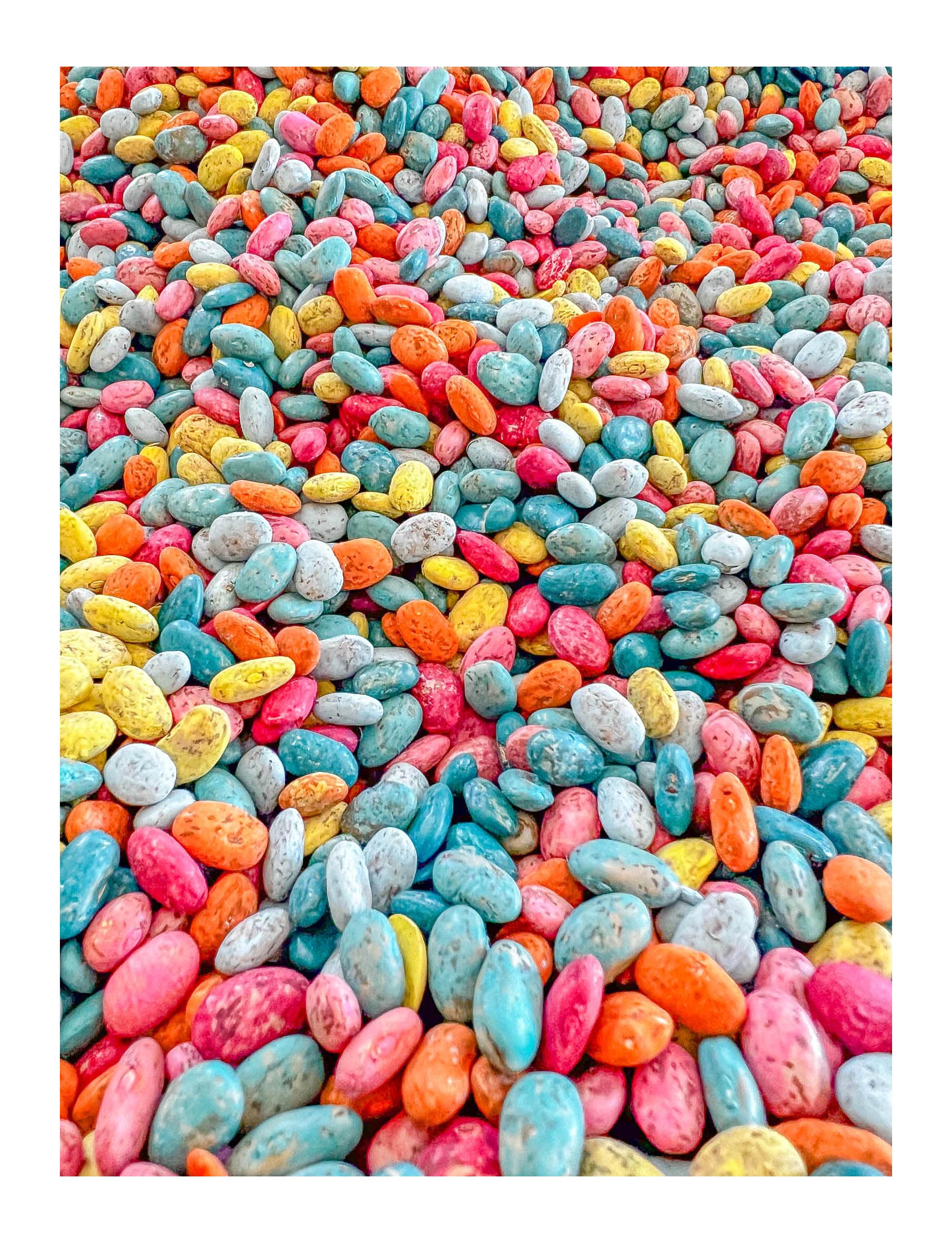 Colorful Sensory Bin Filler Themed and Seasonal Beans (Summer, 4 Cups)