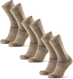 DANISH ENDURANCE Hiking Socks, Climbing Socks, Merino Wool, Thick Cushion
