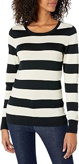 Amazon Essentials Women's Lightweight Long Sleeve Crew Neck Sweater (Plus Size Available)