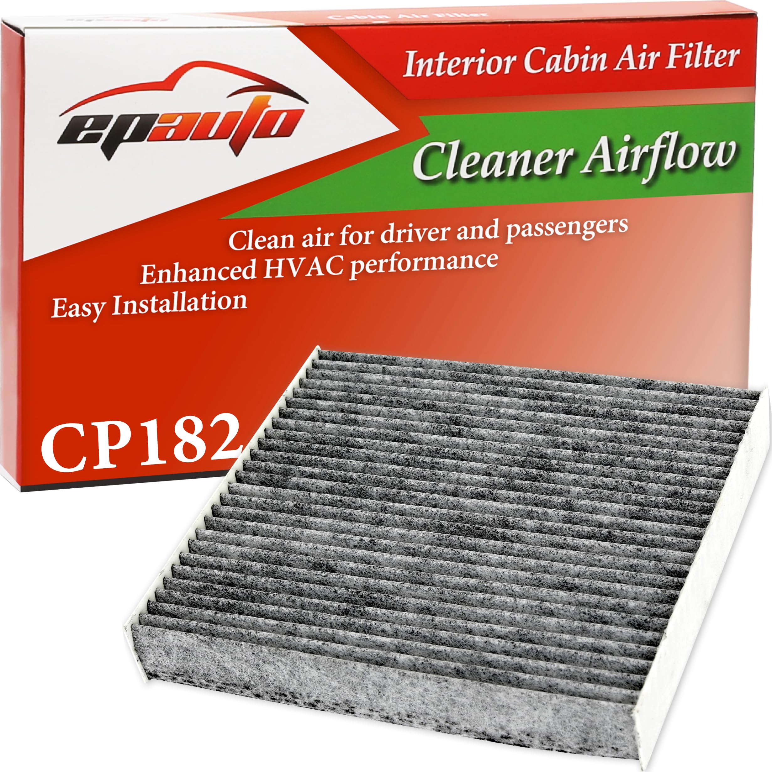EPAuto CP182 (CF11182) Cabin Air Filter Replacement for Honda | Honda Accord, Ci