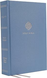 NRSV, Catholic Bible, Journal Edition, Cloth over Board, Blue, Comfort Print: Holy Bible